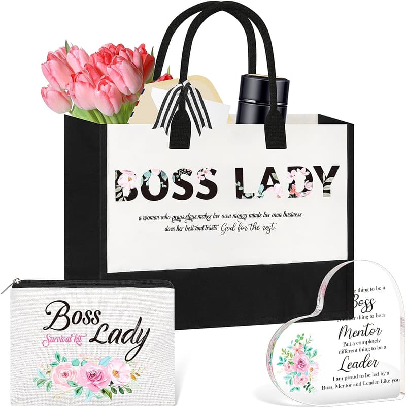 Boss's Day Tote Bag - Perfect Birthday Gift for Women