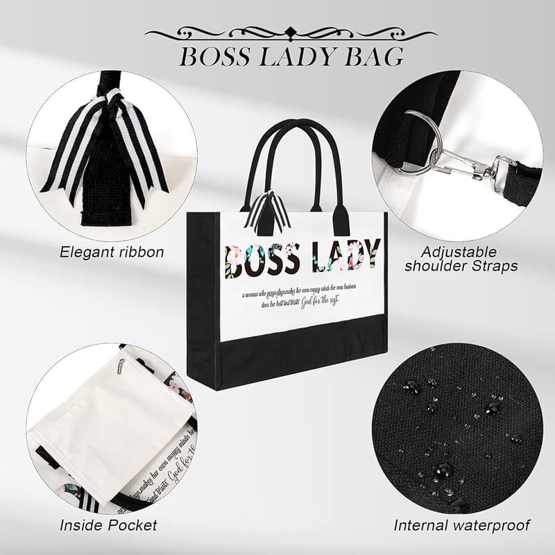 Boss's Day Tote Bag - Perfect Birthday Gift for Women