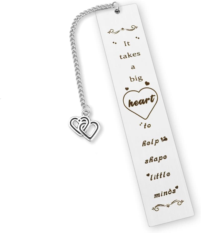 Teacher Appreciation Gifts: Personalized Bookmarks for Women