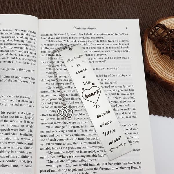 Teacher Appreciation Gifts: Personalized Bookmarks for Women