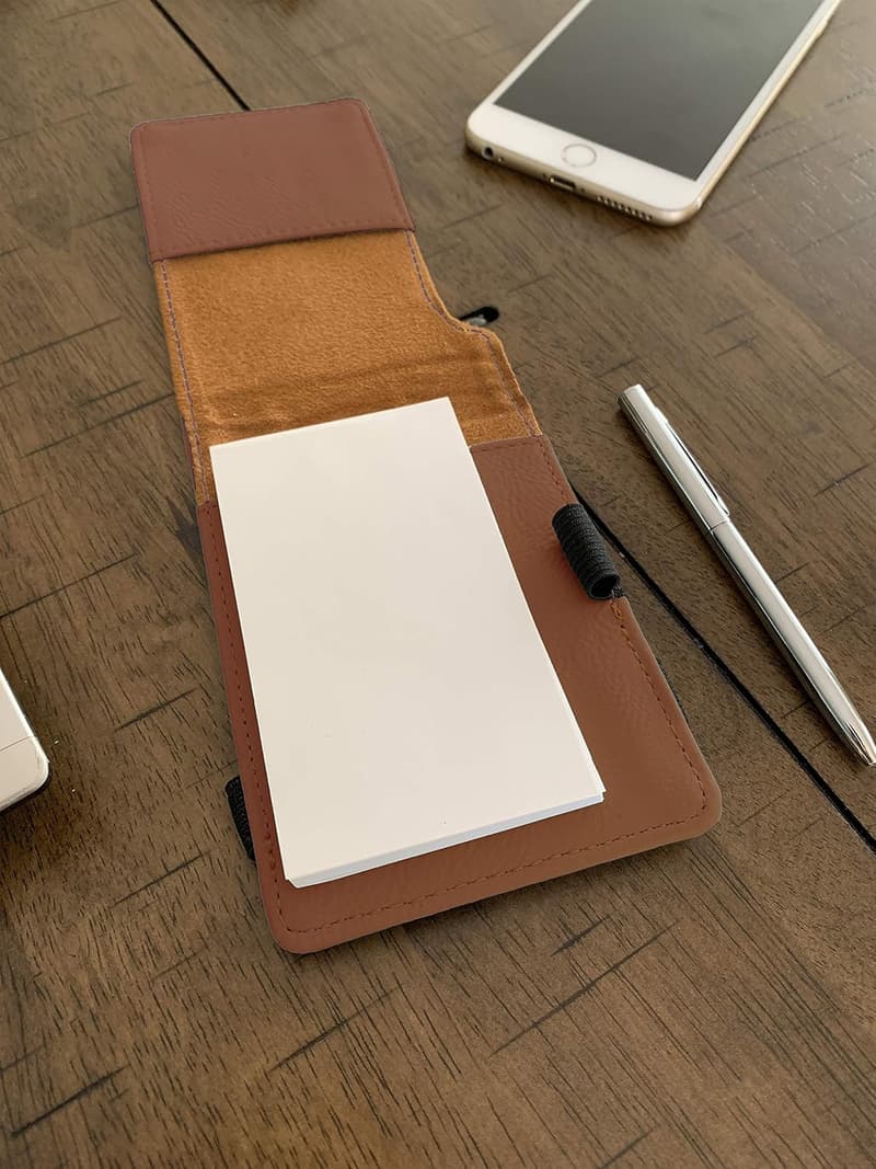Personalized LaserGram Mini Padfolio with Notepad & Pen