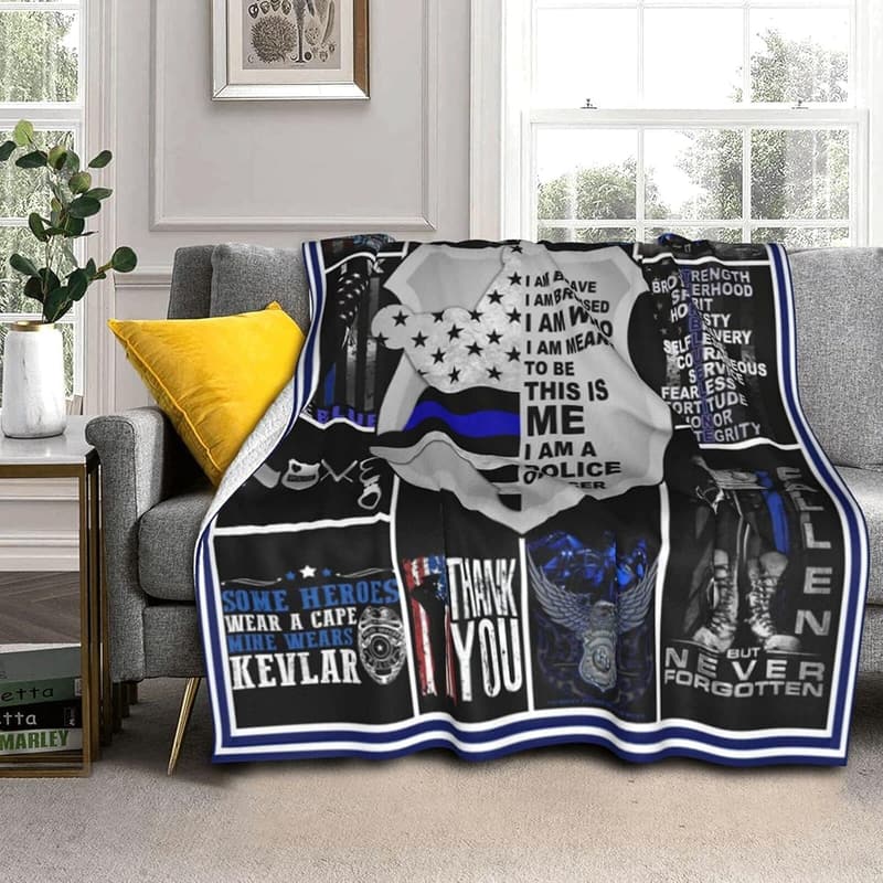 Police Officer Gifts Blanket 60