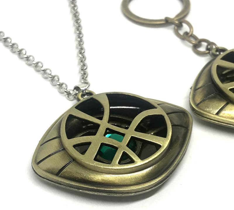 Doctor Strange Necklace and Keychain Set for Cosplay