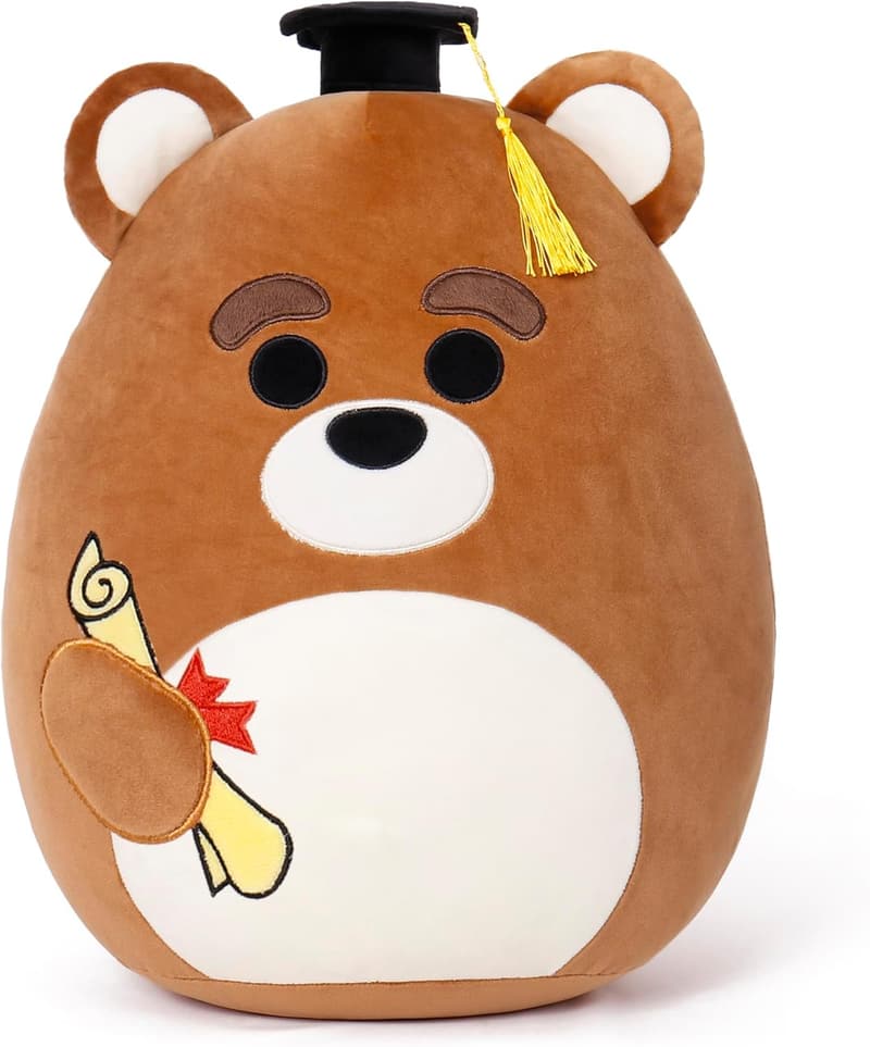Middle School Graduation 2025 Plush Bear with Cap