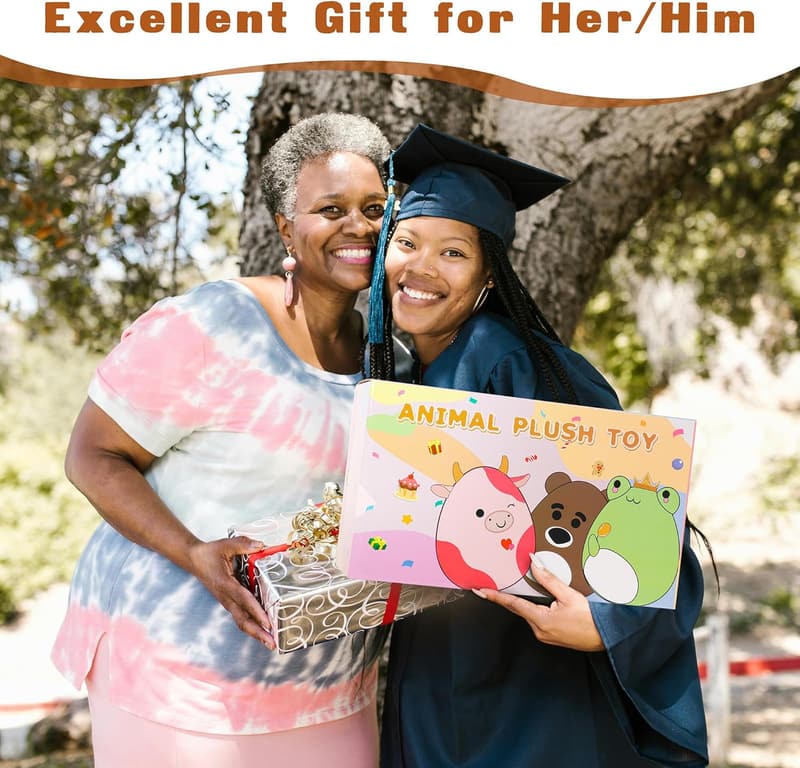Middle School Graduation 2025 Plush Bear with Cap