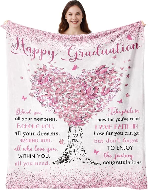 2025 Graduation Blanket for Women, 50