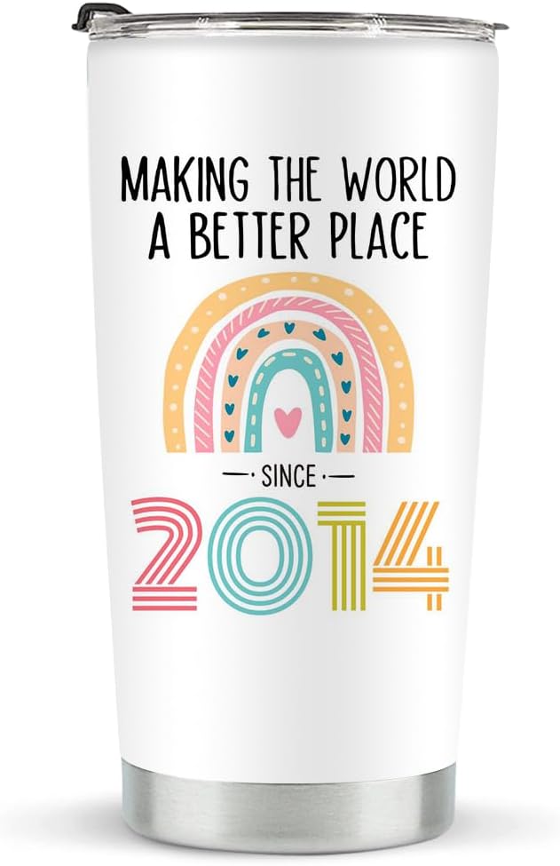 11th Birthday Gift - 20 oz Stainless Steel Insulated Tumbler
