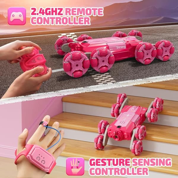 360° Remote Control Stunt Cars for Kids Ages 8-13