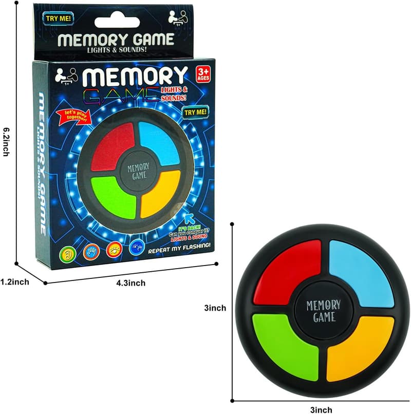 Fun Memory Games for Kids Ages 8-12 - Travel & Birthday Gift
