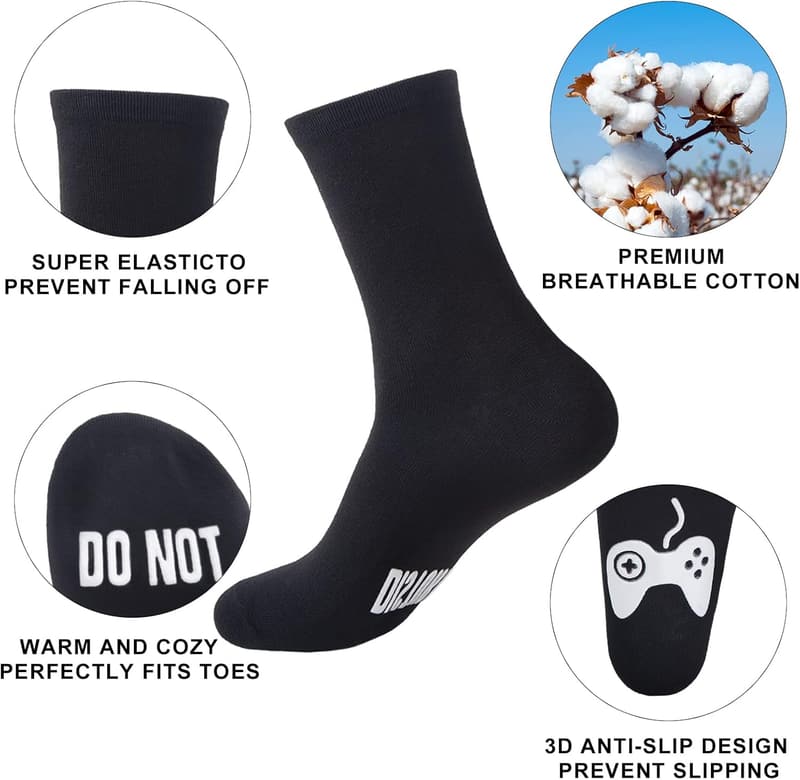 Gamer Gift Set: Socks, Beanie Hat & Cap for Teens