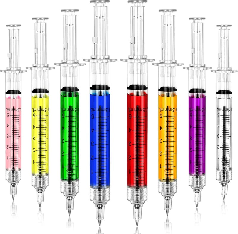 Nurse Week Gifts: 24 Multi-Color Retractable Pens Set