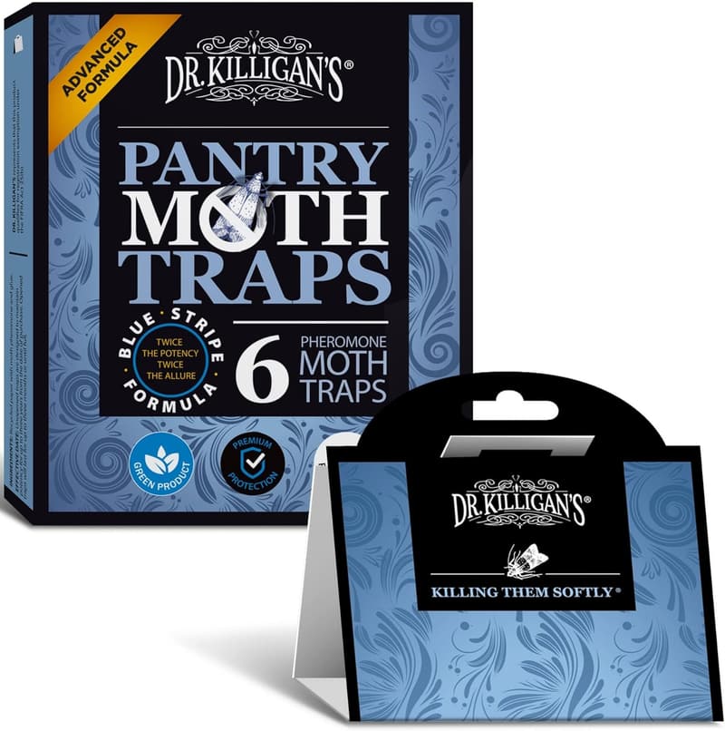 Premium Pantry Moth Traps with Pheromones (6 Count)