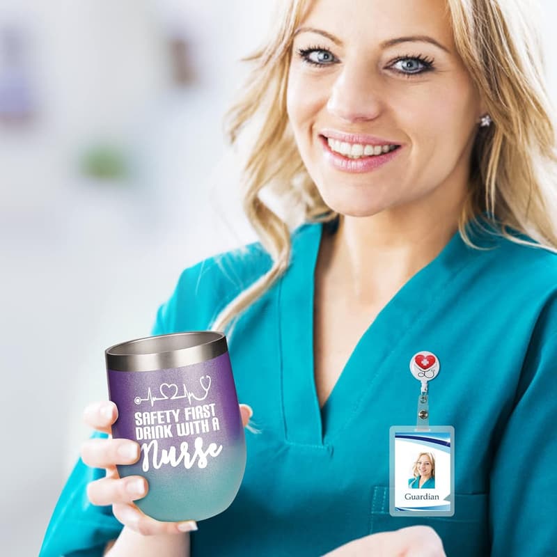 Nurse Appreciation Gift Box - Wine Tumbler Set for Women