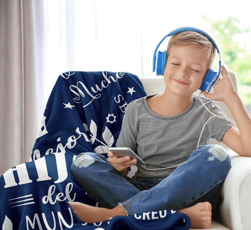 Birthday Throw Blanket for Son - 60x50in Gift