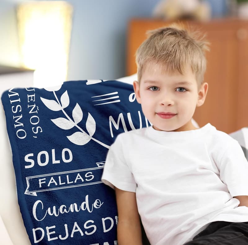 Birthday Throw Blanket for Son - 60x50in Gift