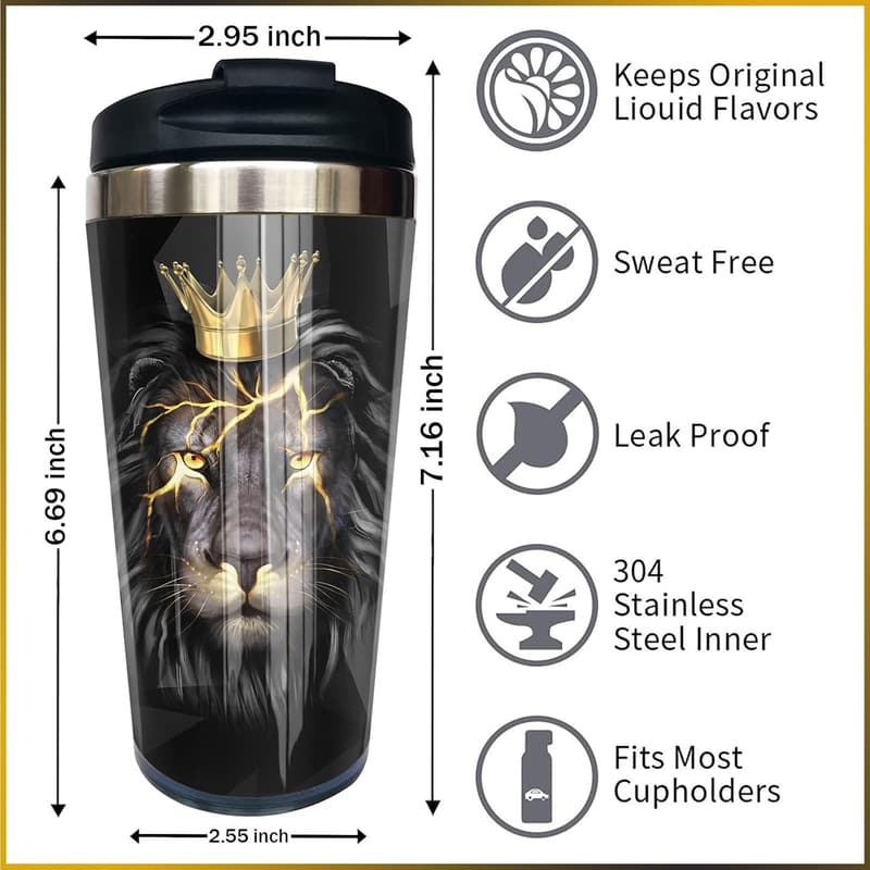 Son's Tumbler Mug Gift from Mom for Father's Day, 15oz