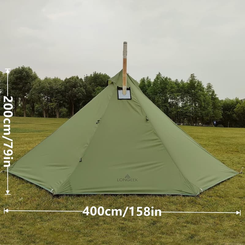 Ultralight 4-Season Backpacking Tent for 2-4 People