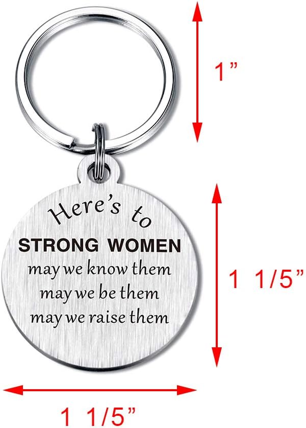 Empowerment Keychain for Women - Birthday Gift