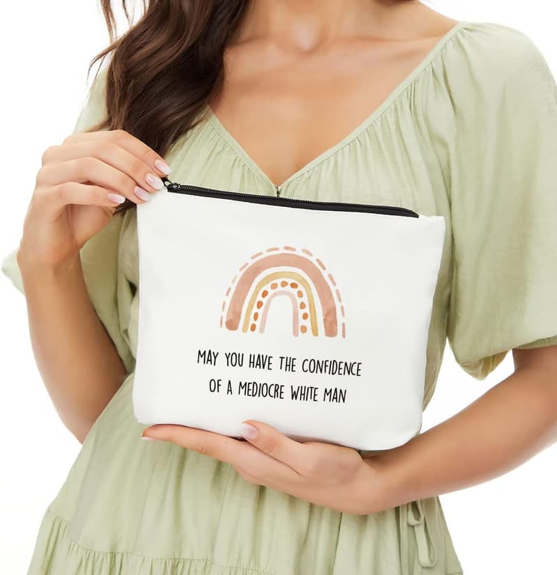 Feminist Makeup Bag for Women - Inspirational Gift