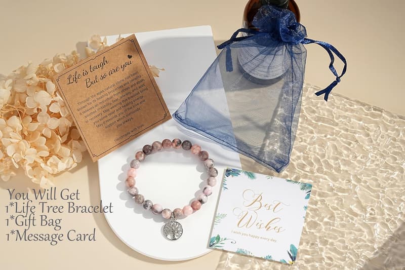 Natural Stone Bracelet for Inspirational Gifts - Women