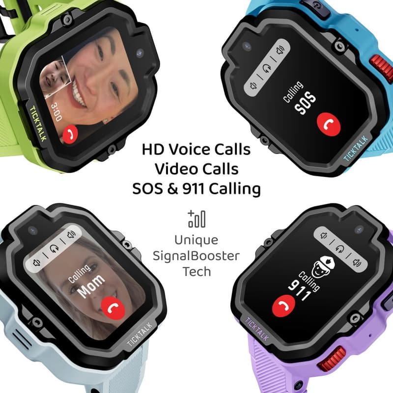 Kids Smart Watch with GPS, Video Calling, & Parental Controls