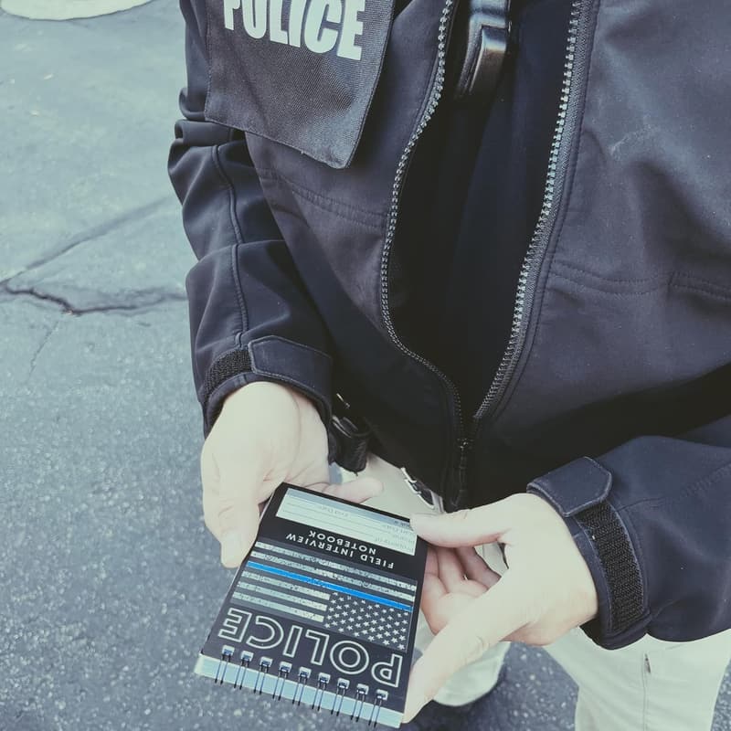 Police Incident Report Notepads – 6-Pack Officer Gear