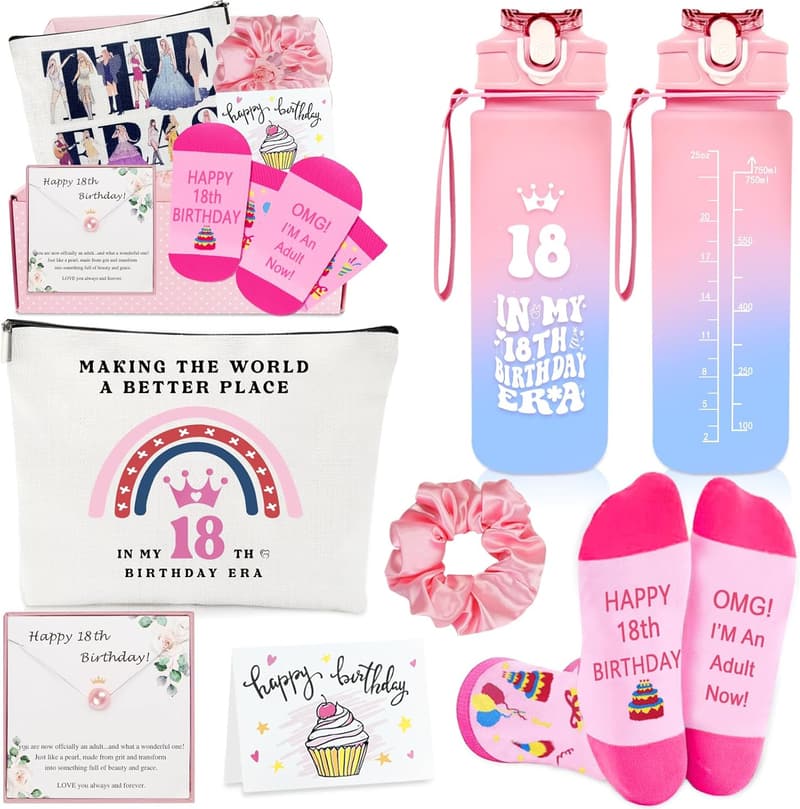 18th Birthday Gifts for Girls - Sweet 18th Decorations & Essentials
