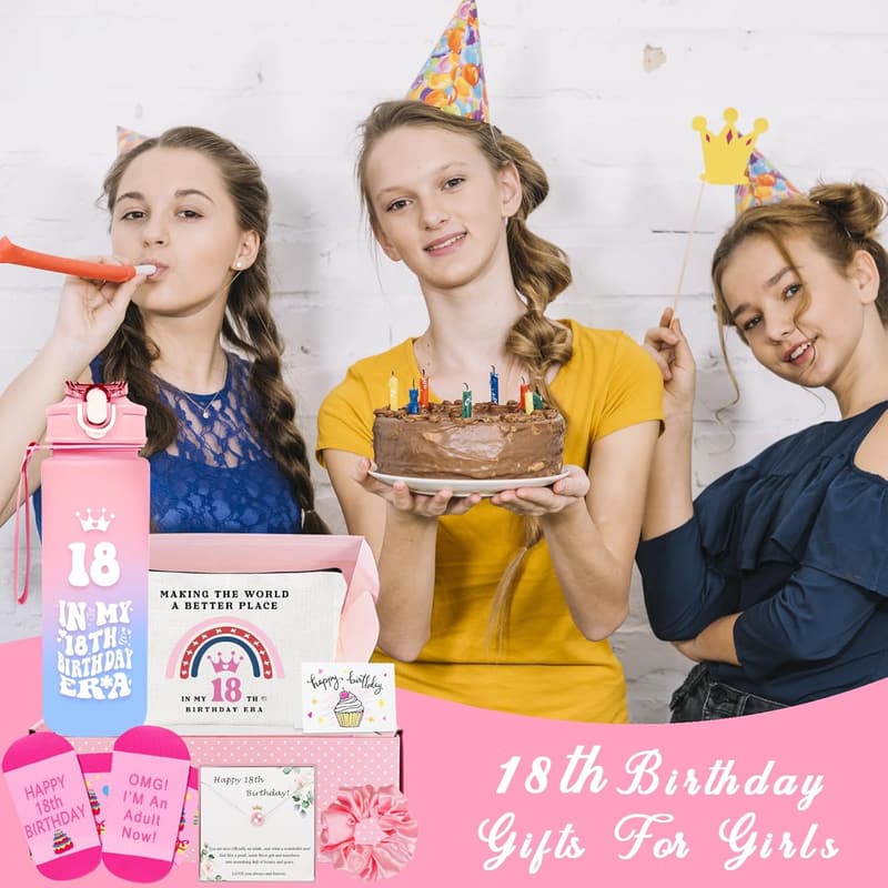 18th Birthday Gifts for Girls - Sweet 18th Decorations & Essentials