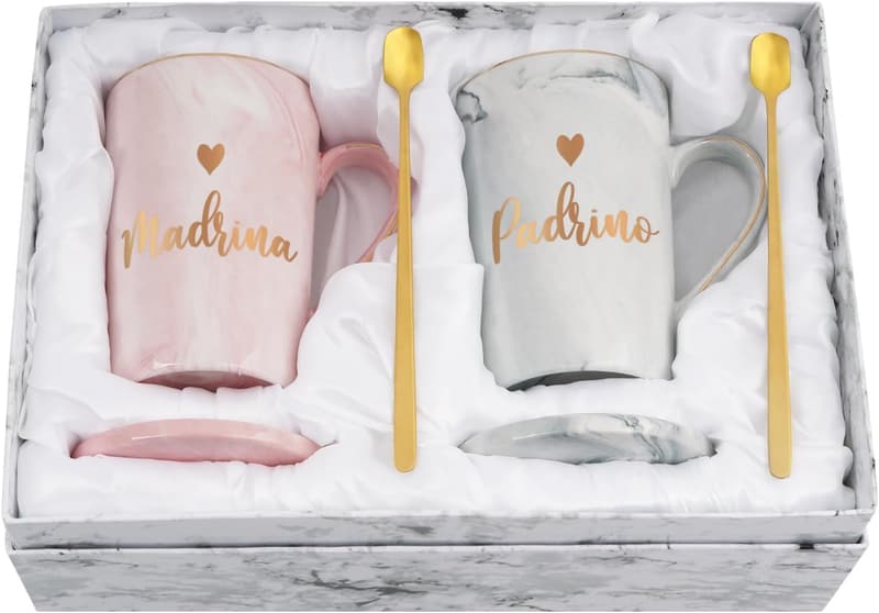 Godparent Proposal Coffee Mug - 14 oz Gift in Spanish