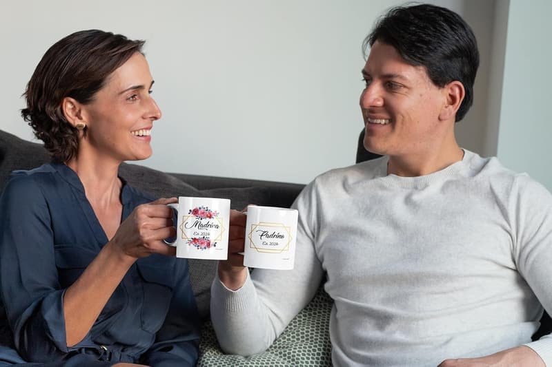 Godparents Proposal 11oz Coffee Mugs Set
