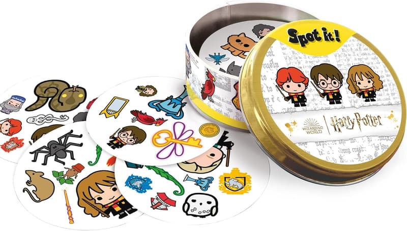 Harry Potter Spot It! Card Game for Families, Ages 6+