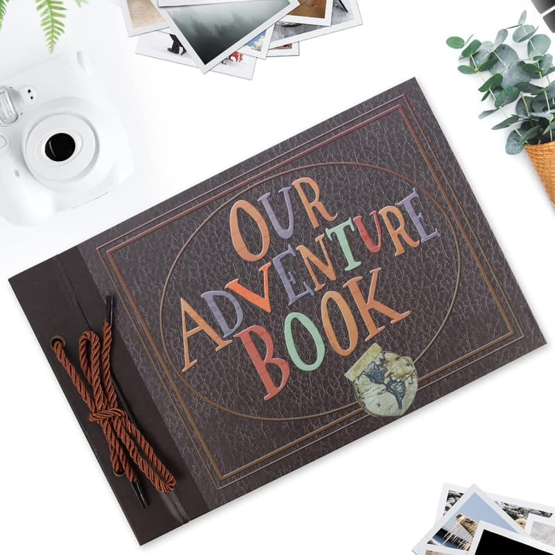 Handmade Photo Album Collage for Kids - 80 Self-Adhesive Pages
