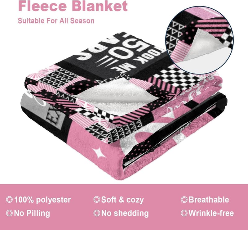 50th Birthday Cozy Blanket - 50