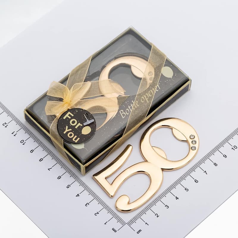 50th Birthday Bottle Openers - 24PCS Party Favors & Souvenirs