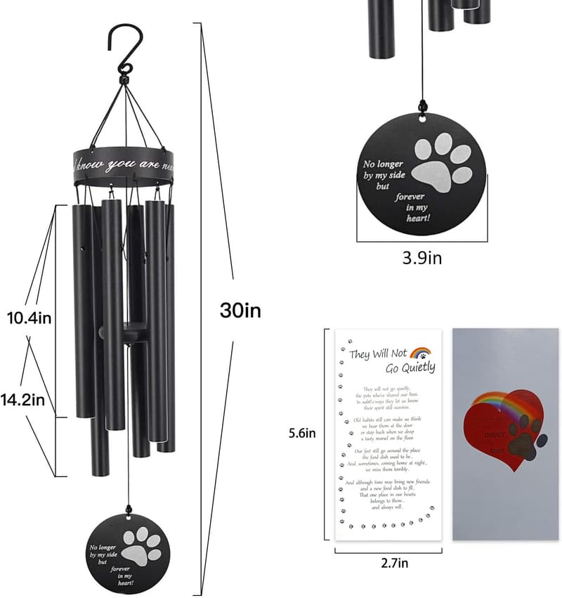 Pet Memorial Wind Chime - 30