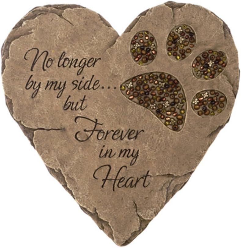 Pet Footprint Beadwork Garden Stepping Stone