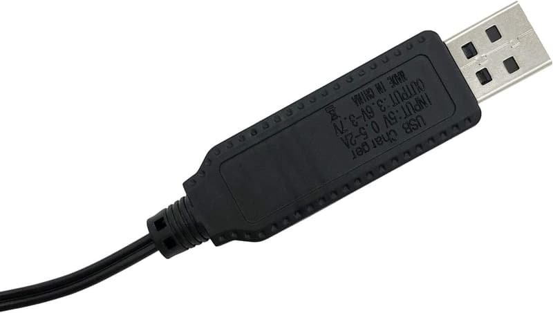 Charger Replacement for Carrera Mario RC Car Battery - 2 ft USB Cable (2-Pack)