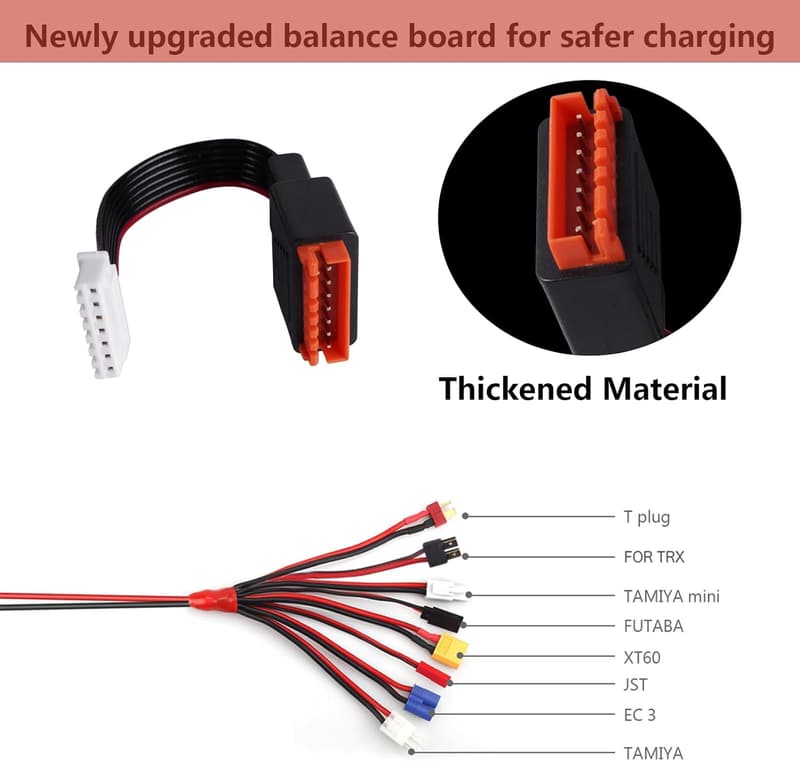 150W Smart Balance Charger for 1S-6S RC Batteries