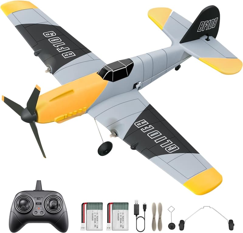 Remote Control Plane BF-109 with 6-axis Gyro Stabilizer