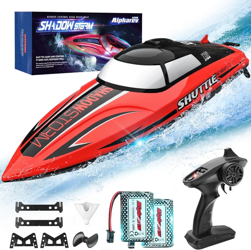 Fast Remote Control Boat - R208 20+ MPH with Rechargeable Battery
