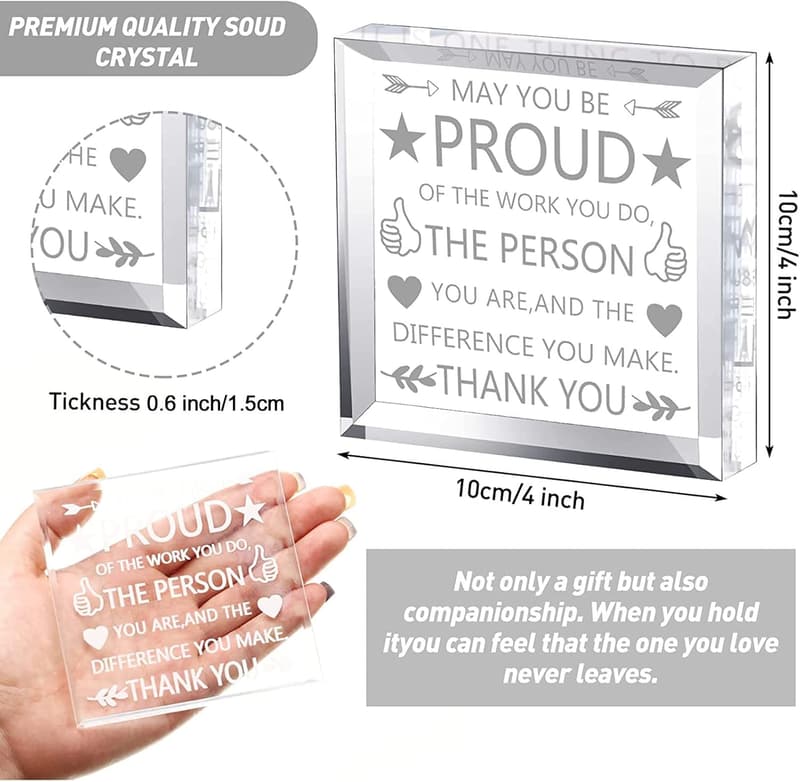 Coworker Farewell Acrylic Sign - Employee Appreciation Gift