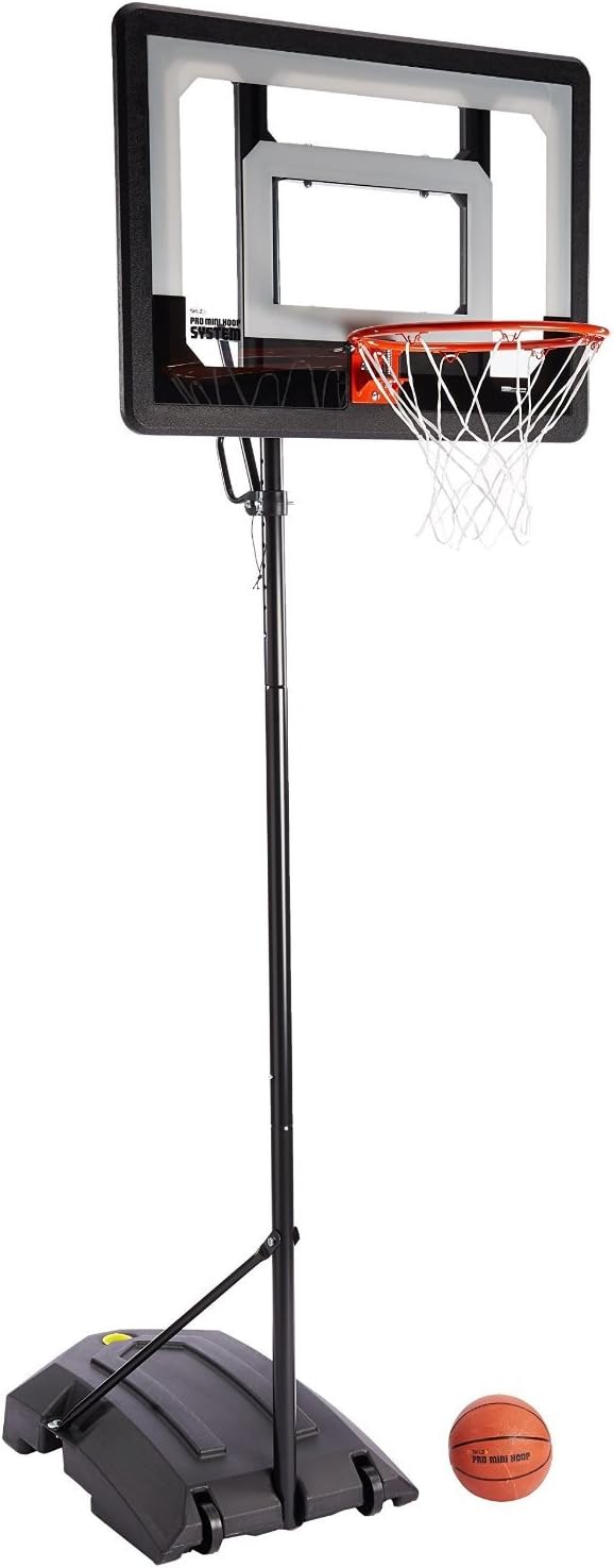 Mini Basketball Hoop System with Adjustable Height Pole