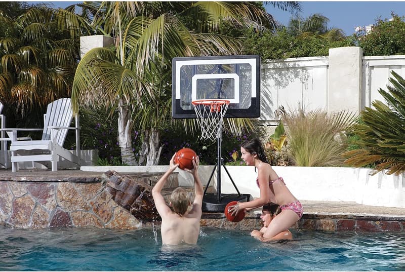 Mini Basketball Hoop System with Adjustable Height Pole