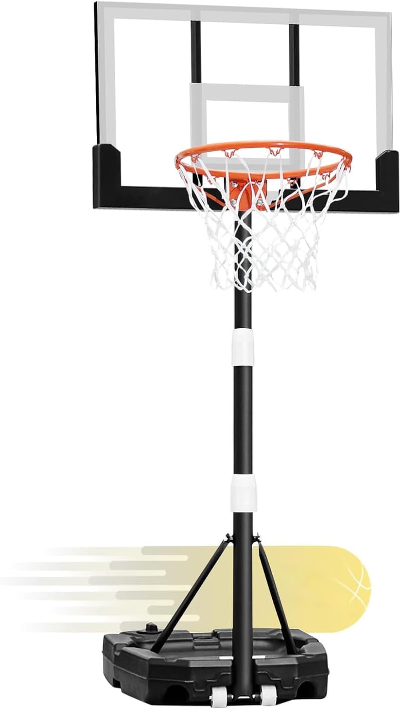 Adjustable Pool Basketball Hoop for Kids & Adults, 29