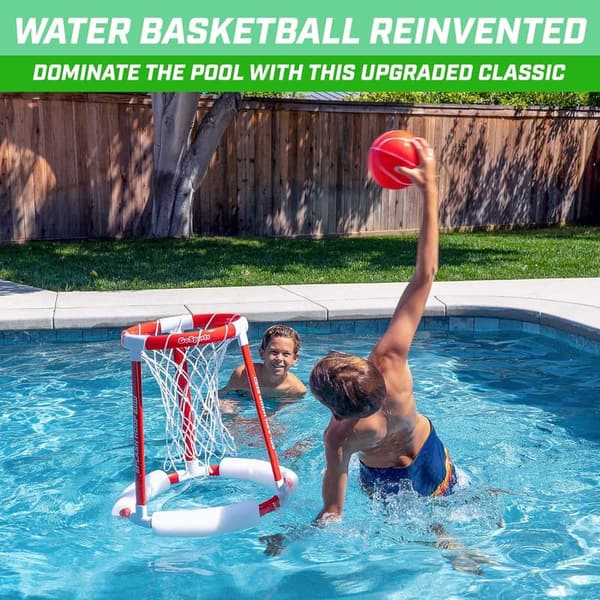 GoSports Splash Hoop 360 Floating Pool Basketball Set