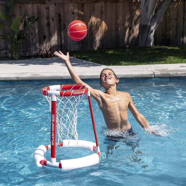 GoSports Splash Hoop 360 Floating Pool Basketball Set