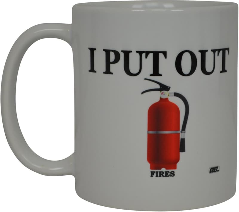 Funny Firefighter Coffee Mug – Great Gift for Firefighters