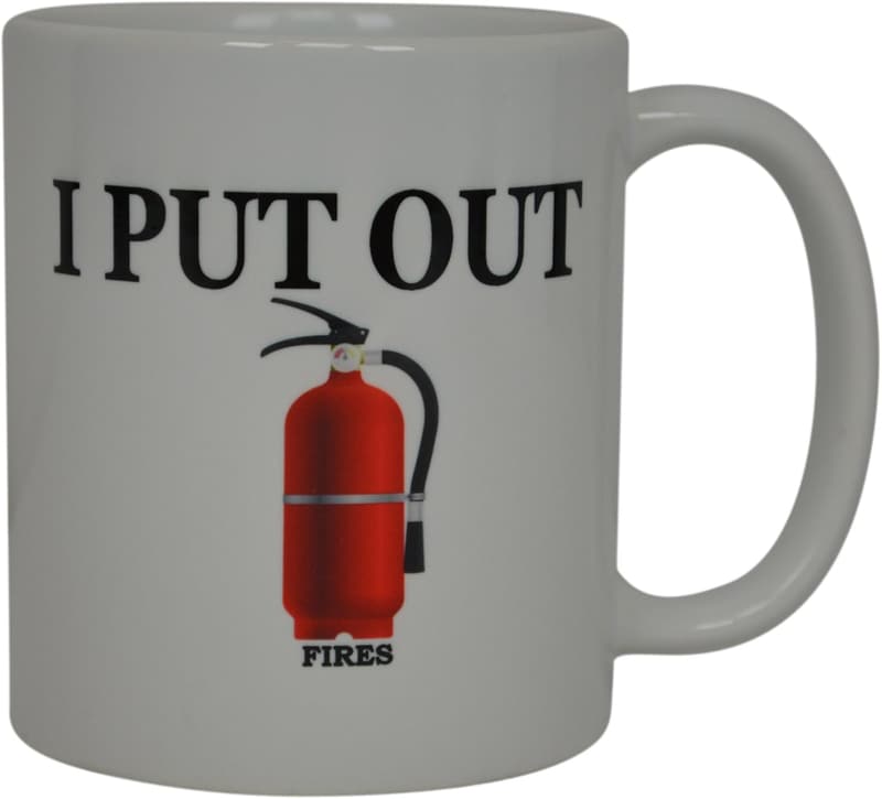 Funny Firefighter Coffee Mug – Great Gift for Firefighters