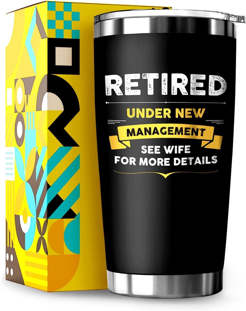 2025 Retirement Gift: Premium Insulated Drink Tumbler