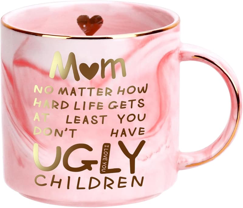 Funny 12oz Coffee Mug for Mom - Unique Birthday & Mother's Day Gift